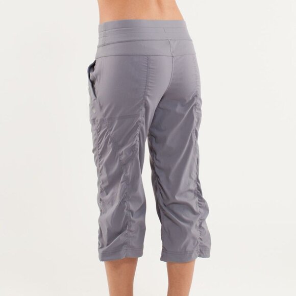 Lululemon Studio Crop Fossil Size 6 - Picture 8 of 10